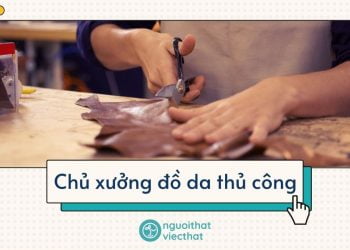 Chủ xưởng đồ da thủ công