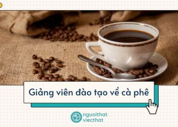 Giảng viên đào tạo về cà phê
