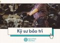 Kỹ sư bảo trì