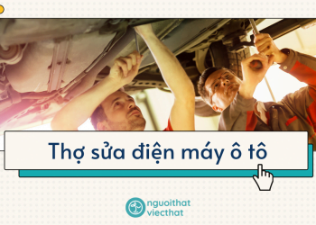Thợ sửa điện máy ô tô