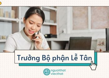 Trưởng Bộ phận Lễ Tân